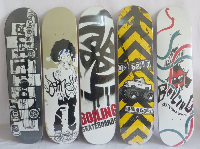Skateboard pour homme femme BOILING   - Ref 2600732 Image 17