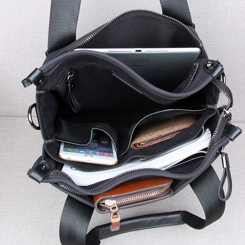 Барсетка для отдыха, мужская сумка на одно плечо, шоппер, ткань оксфорд