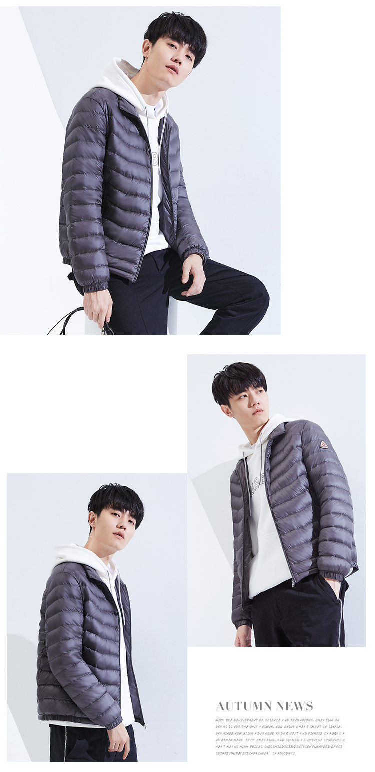 Blouson homme BOSIDENG    en Nylon - Ref 3122282 Image 33