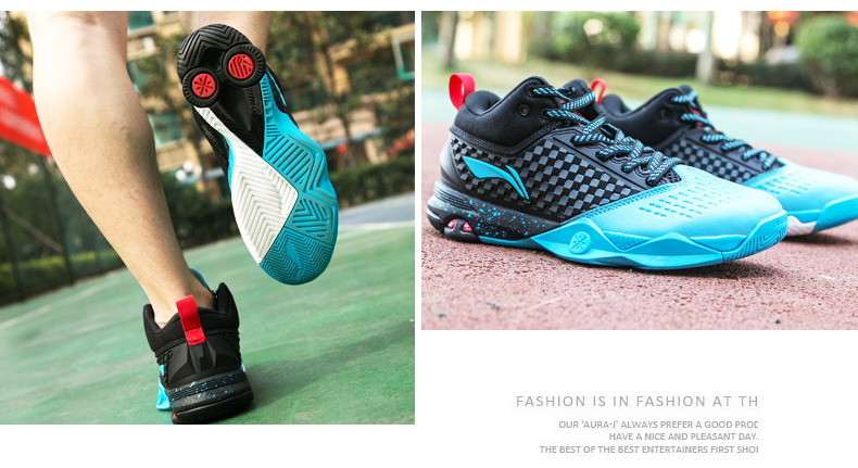 Giải phóng mặt bằng giày bóng rổ Li Ning giày nam xác thực Wade cách phân hạch hấp thụ sốc phục hồi địa điểm bóng rổ giày thể thao 45 giày thể thao chính hãng