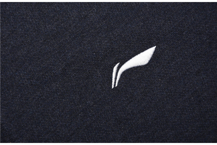 Li Ning POLO áo sơ mi nam 2018 mùa hè đích thực của nam giới thể thao giản dị áo sơ mi thở mồ hôi thấm ngắn tay T-Shirt nam áo polo nam uniqlo