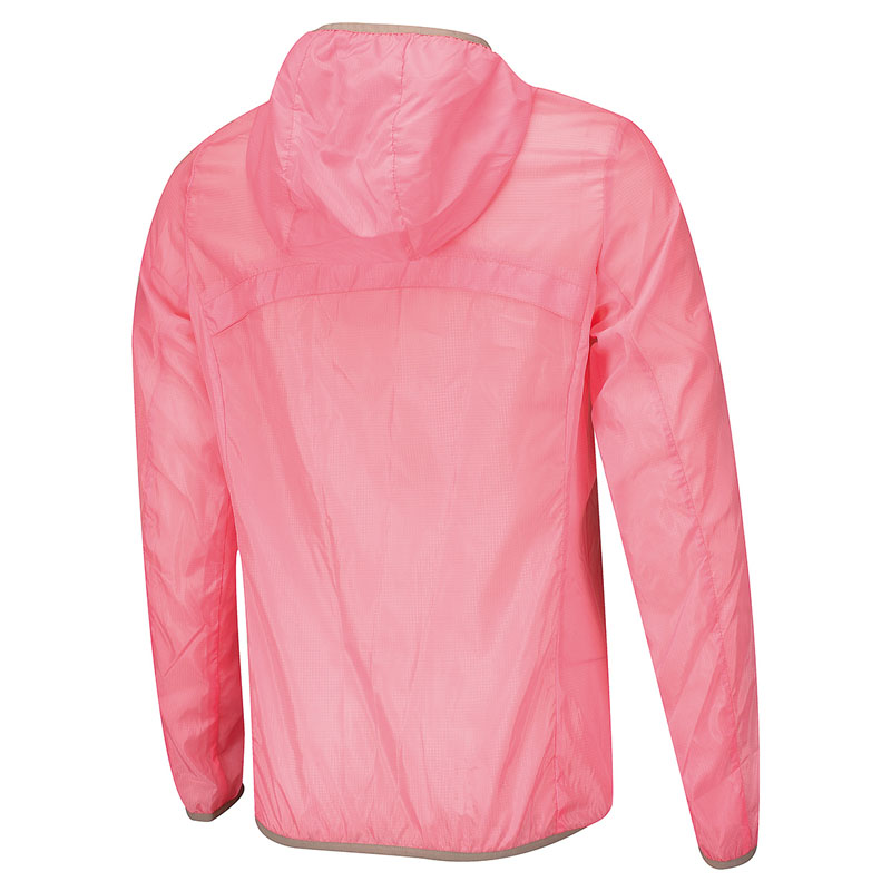 Li Ning áo gió nữ mùa hè thể thao phần mỏng thoáng khí trùm đầu kem chống nắng quần áo ladies ngoài trời áo khoác da áo gió the north face 3 lớp