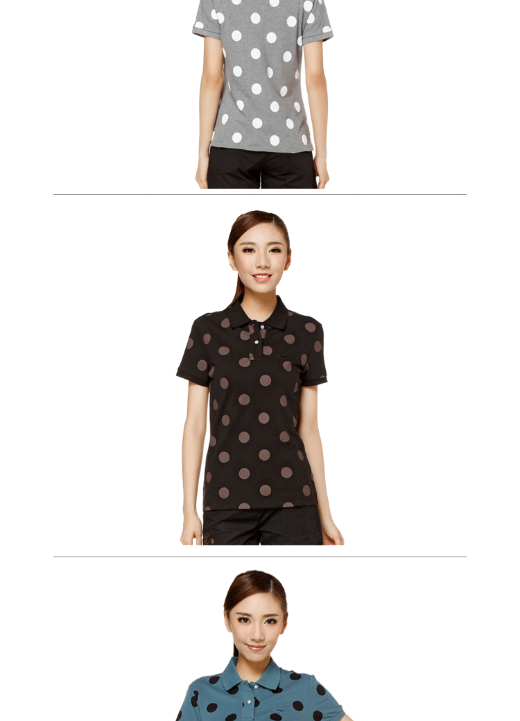 Li Ning ngắn tay T-Shirt phụ nữ 2018 mùa hè mới thoải mái thở Mỏng thể thao ve áo ngắn tay áo polo áo polo nam dài tay