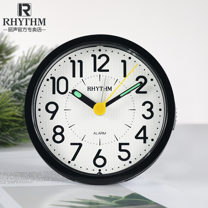 Japan's Livocal mute small alarm clock students use headboard nightlight meters Home creative multifunctional bedrooms brief Alarm bells