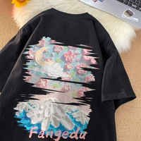 T234-черная масляная живопись печать