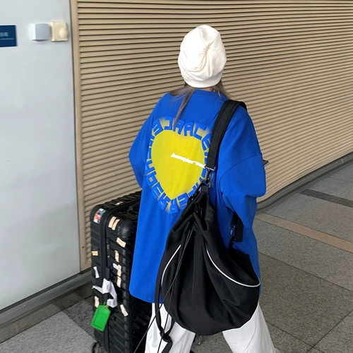 Tide, трендовая футболка с коротким рукавом, в американском стиле, свободный крой, европейский стиль