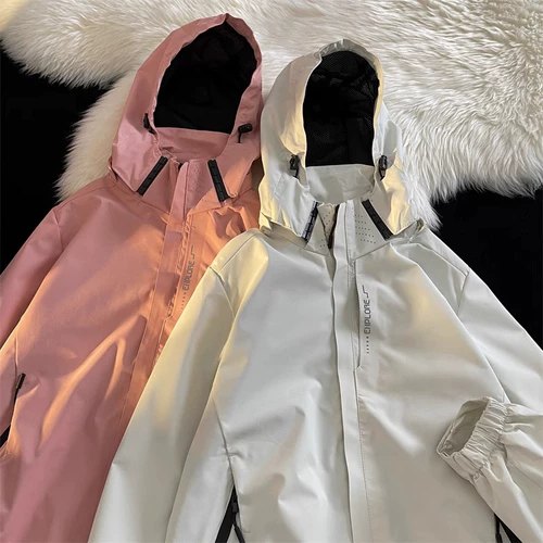 Съёмная ветрозащитная куртка, водонепроницаемый демисезонный зажим для двери, «три в одном»