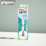 Pigeon, детская розовая зубная щетка для тренировок, 6-8 мес.