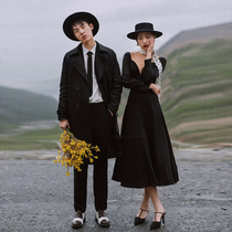 2021 new studio theme wedding photography clothing Couple photo location travel street photography Literary photo dress
