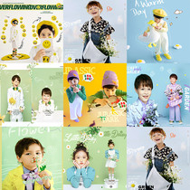 2021 exhibition New Tide boy big boy childrens photography clothing Korean version of the photo studio girl photo photo style clothing