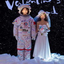 2021 New Photo Studio lovers costume photo theme clothing spacesuit modeling photography street photography tour casual clothes