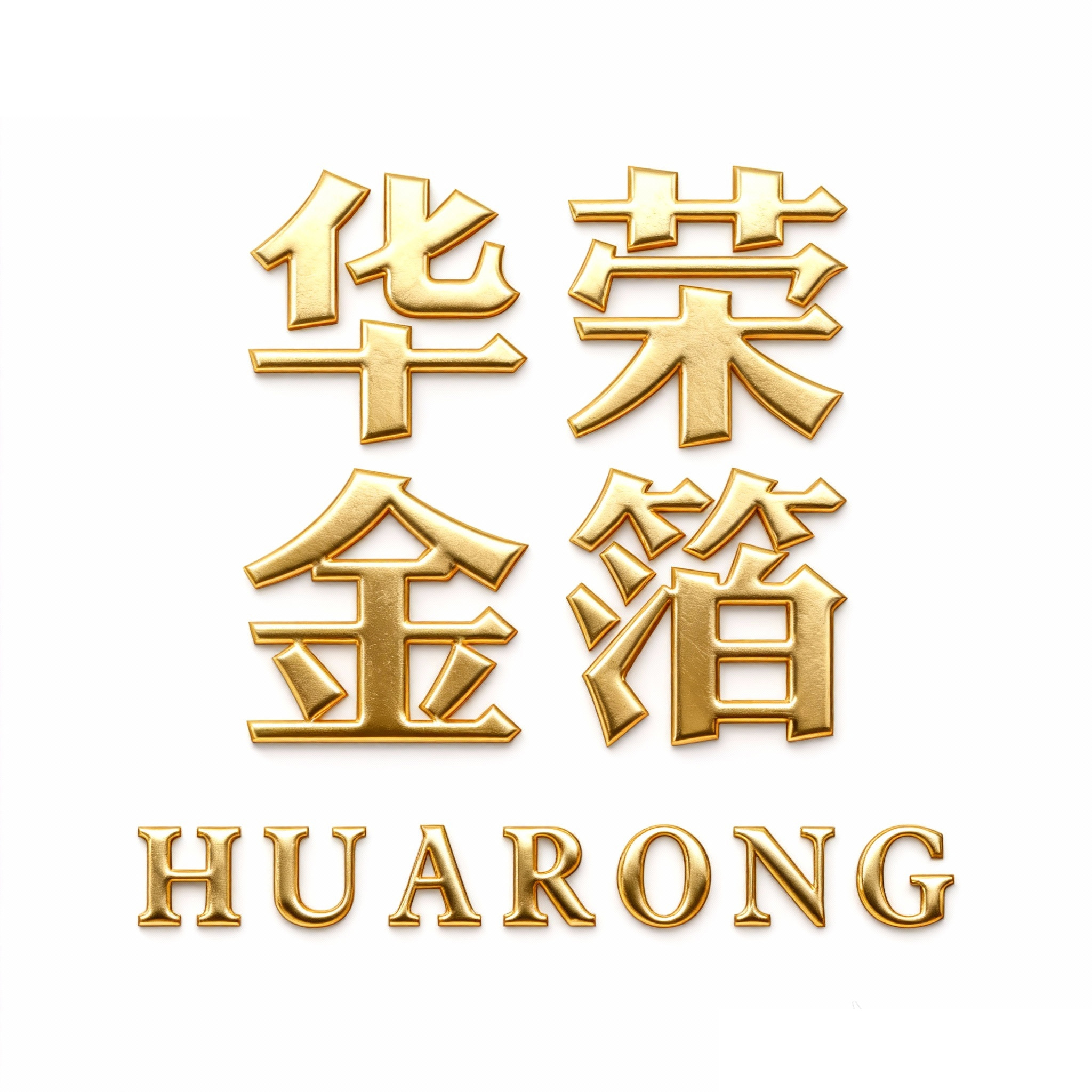 深圳华荣金箔行的LOGO