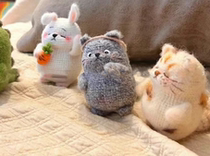 Price change link for selected hand-crocheted finished products in the live broadcast room