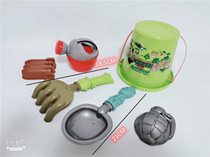 New plant zombie beach bucket toy swimming pool play water play sand toys summer play mud sand tools