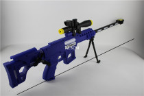 New Captain America sniper gun Super cool sniper gun Light sound electric toy gun Rifle super long sniper gun