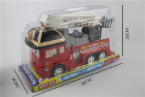 Super good inertial fire rescue car toy car new lifting fire boy inertial rescue car toy