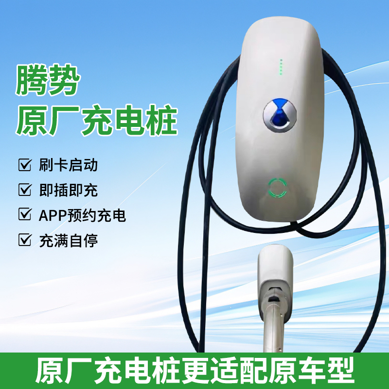 Tengshi D9 Original Charging Pile, Original Home-Use 7Kw 32A 220V National Standard Universal N7N8Z9Gt, Compatible with Wuling Ev, Tesla