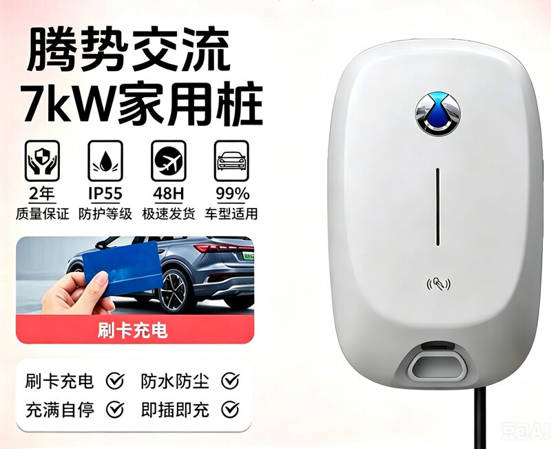 Tengshi Original 7Kw Ac Charging Pile Home Charging Station Tengshi D9 Tengshi Z9 Gt N9 Universal