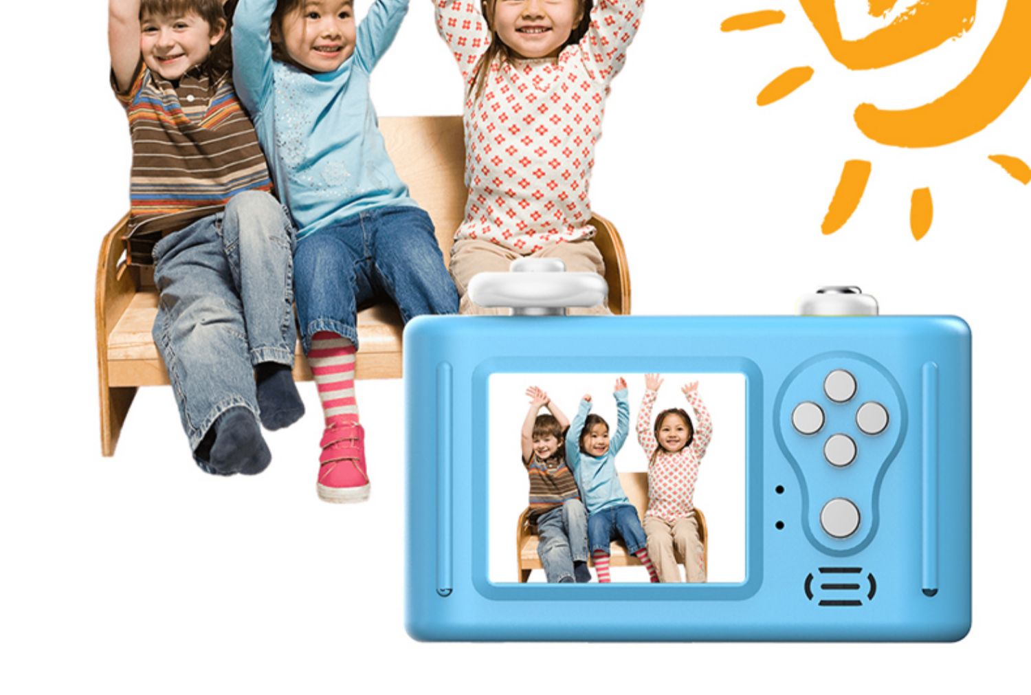 Đồ chơi máy ảnh kỹ thuật số của trẻ em có thể chụp ảnh bé gái HD HD phim hoạt hình bé trai và bé gái - Máy ảnh kĩ thuật số máy ảnh samsung