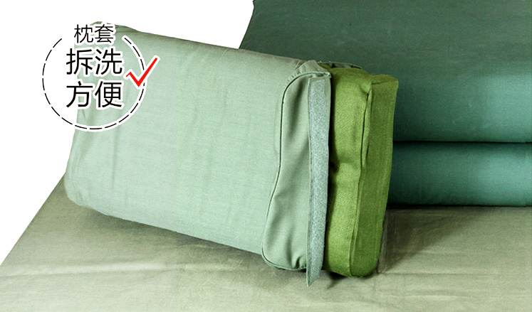 Genuine được phân bổ 04 mặt đất và không khí Gối quân xanh gối đơn gối quân 07 06 Olive đường được phân bổ bộ nhớ gối - Gối gối cổ