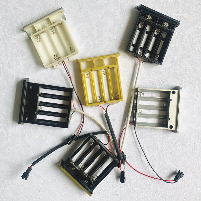 Battery Box Hotel Hotel Electronic Lock Fingerprint Lock Induction Lock Smart Lock Door Lock Accessories 4 Section 5 Battery Warehouse