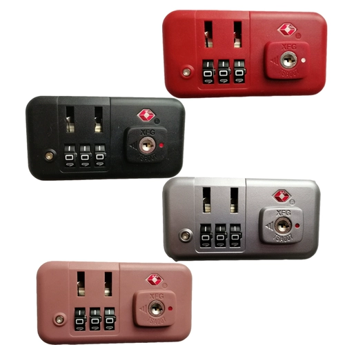 XFG TSA007 цепочка на молнии с кодовым замком для багажа 𫔀Чехол для багажа, чемодана, тележки, аксессуары для ремонта замков RIMOWA