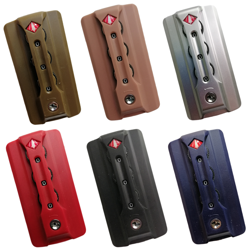 105-4 four - hole password lock luggage box buckle lock travel box three - hole password box pack lock repair 105-A