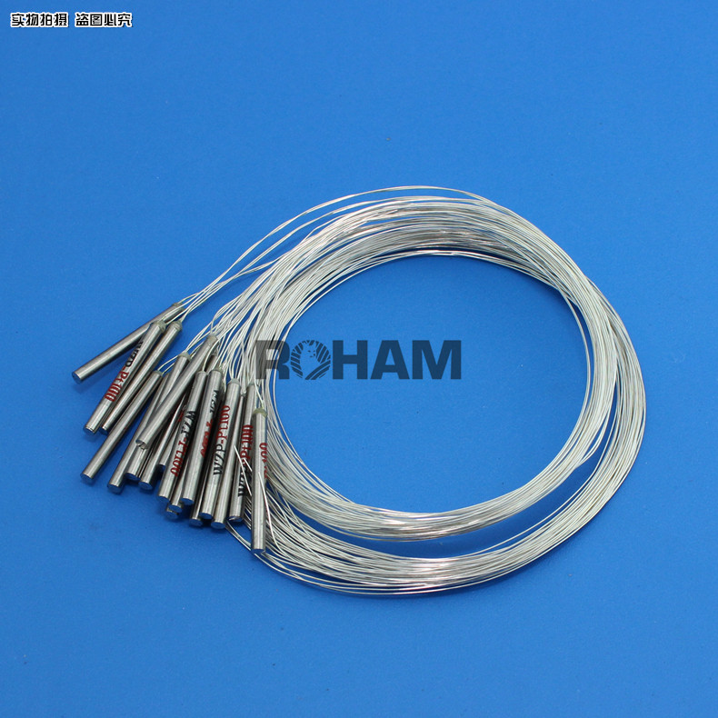 WZP stainless steel platinum resistor PT100 thermal resistance high precision and high sensitivity temperature probe PT100 thermal resistance core
