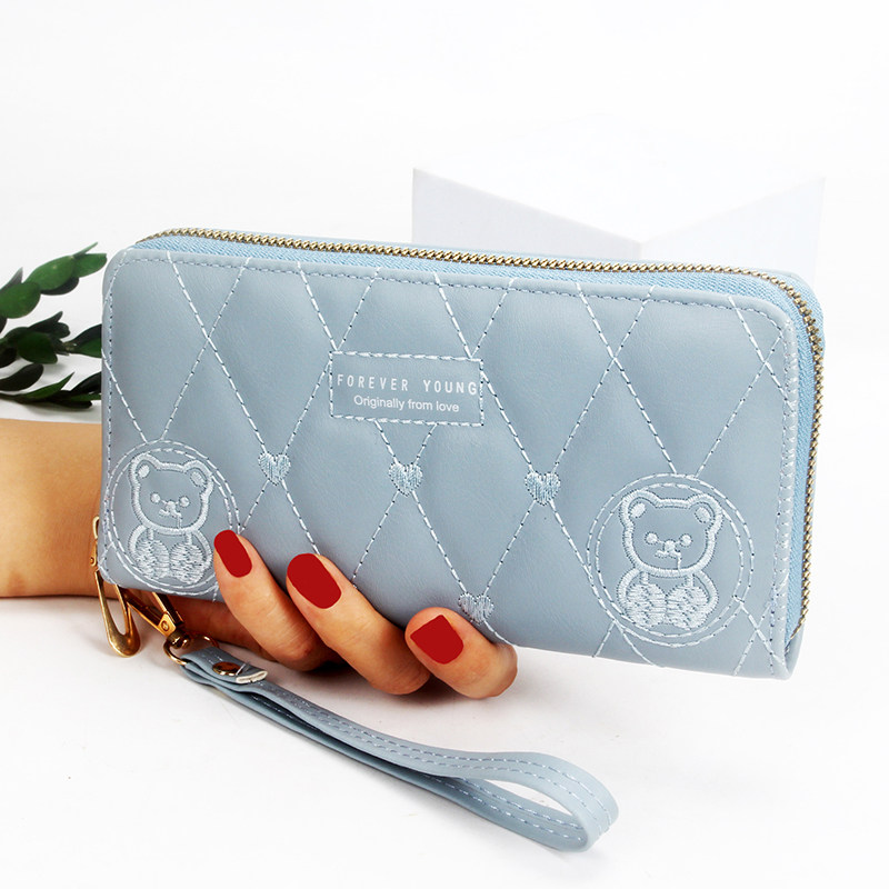 Bag Pack woman 2021 new long version wallet hand holding bag phone bag zero wallet Multi-functional card bag Bag Money Clip