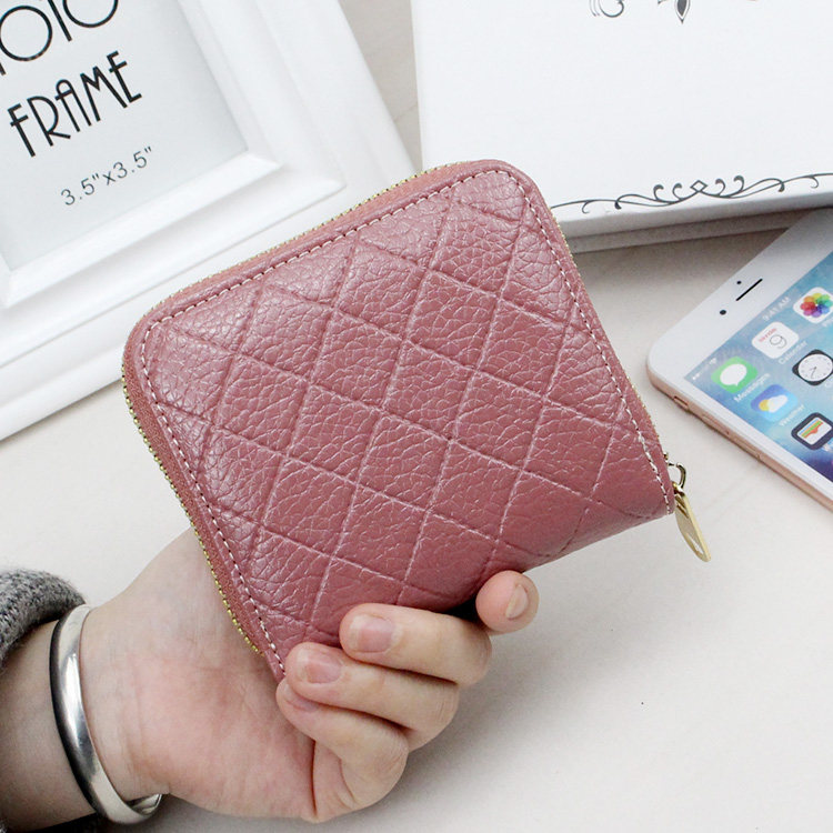 2020 new Japan-ROK women's wallet female style short wallet fashion girl with zero money hand and bag lady small square bag