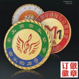 Металлический значок, брошь, монеты ручной работы, с печатью вашего логотипа, делается под заказ