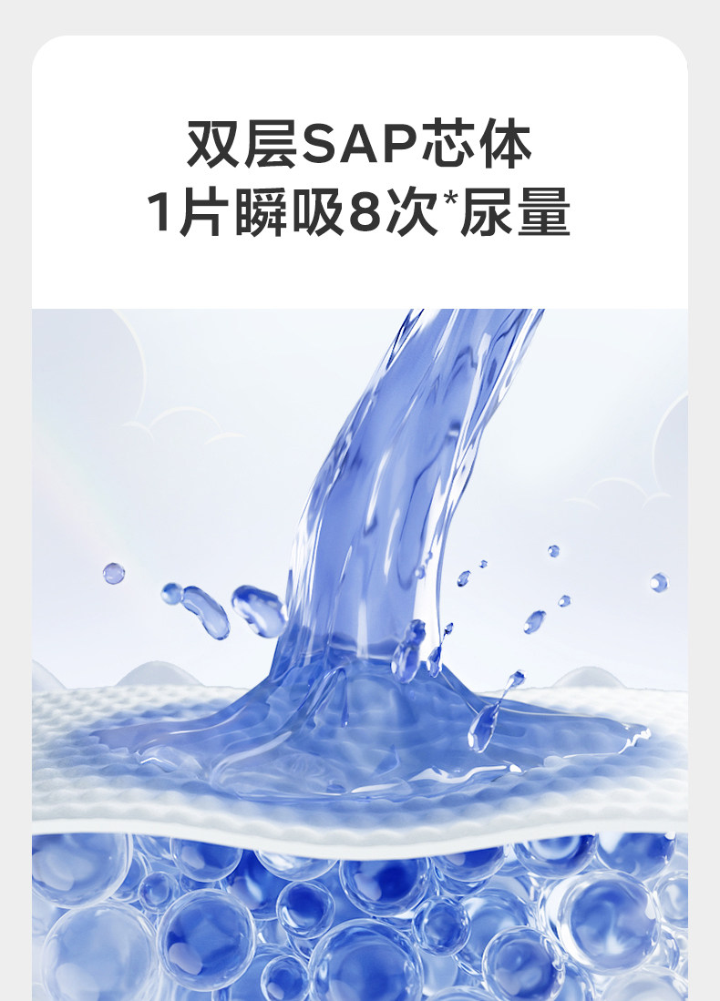 Тканевый подгузник 【天猫u先】babycare皇室纸尿裤新生儿婴儿尿不湿试用装4片任选 Bc