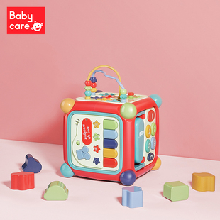 【babycare】宝宝益智形状配对六面体盒