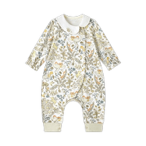 babycare baby autumn jumpsuit pure cotton autumn crawler spring and autumn newborn baby clothes autumn and winter
