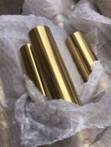 Stainless steel decorated gold round pipe 22 25 32 38 42 51 titanium gold 201 European color tube large spot