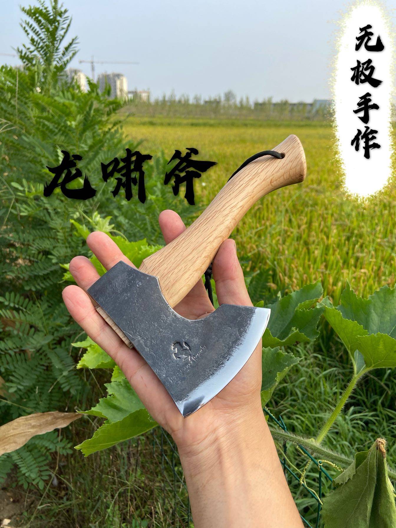 Outdoor Axe Woodworking Axe Dragon Howling Axe Chopping Axe Cutting Tree Viking Tomahawk Chopping Bone Axe Camping Axe Blade