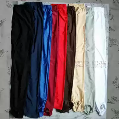 Factory direct sales: High-quality spandex foot pants tight bodybuilding pants pants pants pants Gymnastics