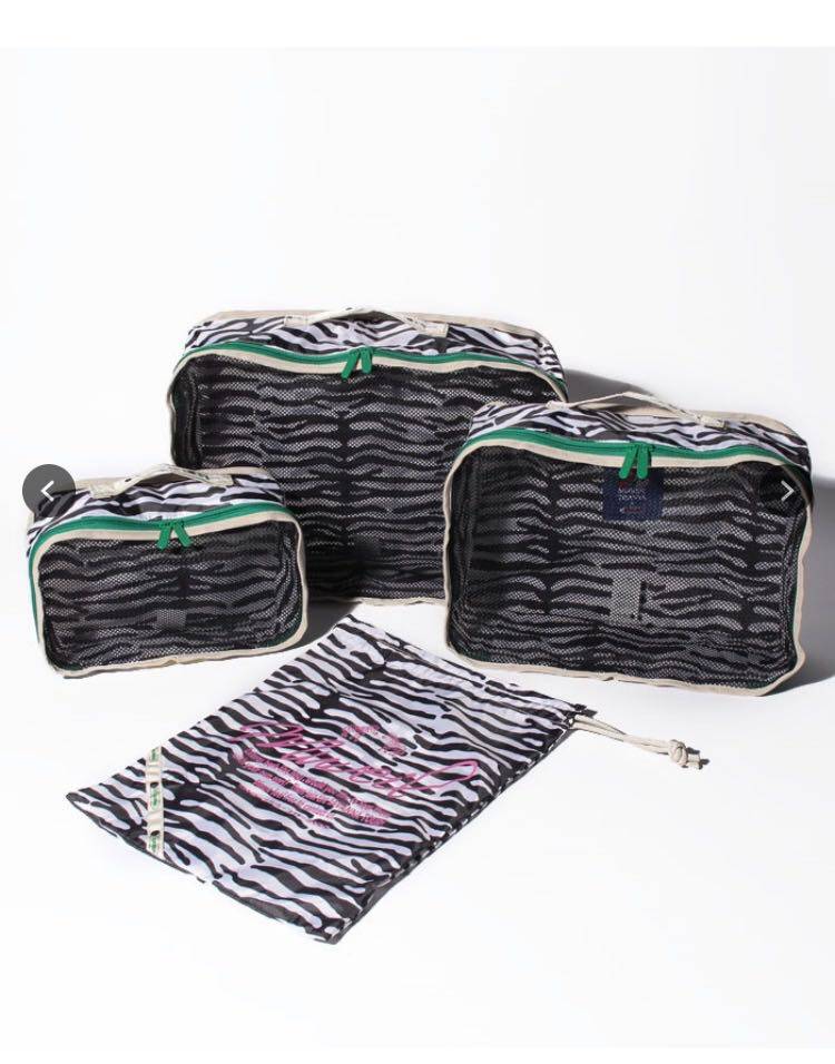 LeSportsac 1436 wash bag storage bag Luggage finishing bag Clothing bag large, medium and small set of 4 ultra-light version