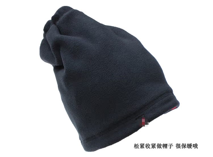 Xuất khẩu mùa thu và mùa đông của nam giới bib dày đôi lông cừu ấm khăn vài thể thao ngoài trời cổ áo có thể mũ nam 	khăn ống đa năng cho nữ