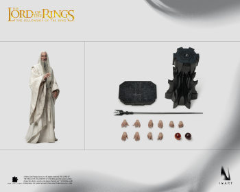 Inart 1/6 <lord of the rings: the fellowship of the ring>ag a041 saruman collectible action figure