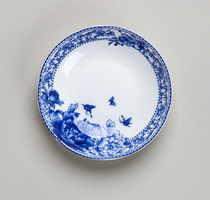 Jingdezhen bone China dish Phalaenopsis 4 inch dish seasoning dish vinegar dish dish seasoning dish sauce dish sauce dish