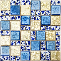 Love Life Jingdezhen Керамическая печь Измените линию линии ног мозаики мозаики мозаика