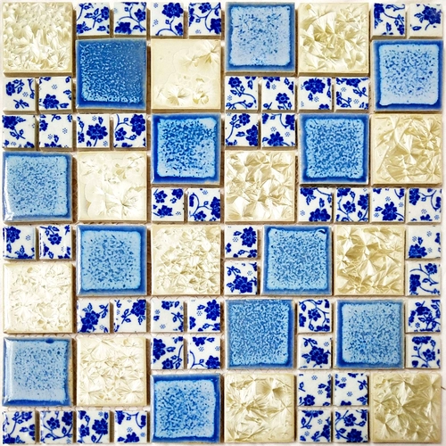 Love Life Jingdezhen Керамическая печь Измените линию линии ног мозаики мозаики мозаика