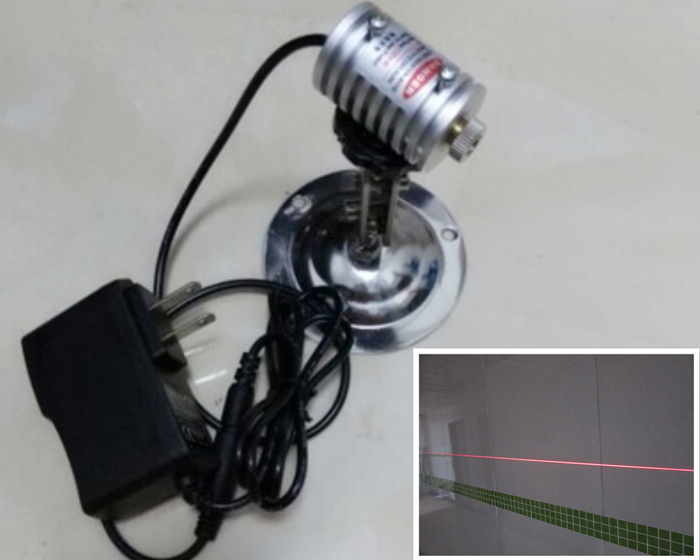 8m linear woodworking cutting bed adjustable red light one word laser infrared positioning light laser marking device 100mW