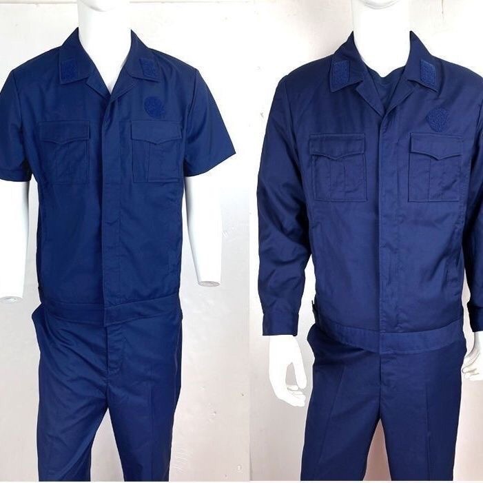 New Style Duty Uniform Jacket Set, Winter Blue, Spring and Autumn Style, Long-Sleeved, Wear-Resistant, Men's Summer Short-Sleeved, Flame Blue Workwear New Style Duty Uniform Jacket Set, Winter Blue, Spring and Autumn Style, Long-Sleeved, Wear-Resistant, Men's Summer Short-Sleeved, Flame Blue Workwear
