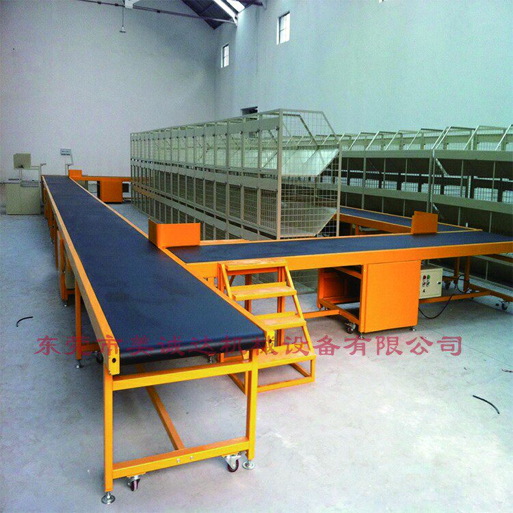 Custom sorting Scanning code machine Climbing conveyor line Unloading machine Turning machine Express automatic sorting transport belt machine