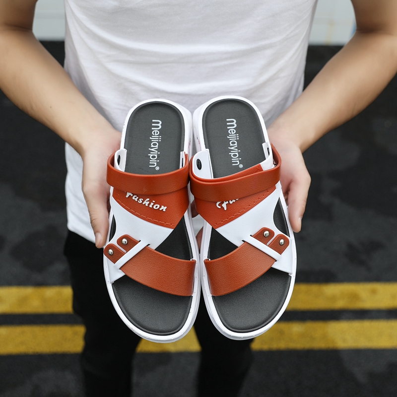 Driving Waterproof Sandals Boys 2022 Summer New Beach Non-slip Casual Outwear Men Exclusive Slippers