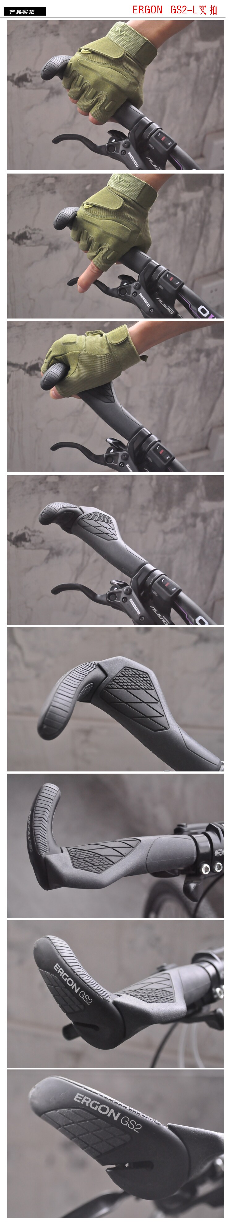 Poignées de vélo ERGON - Ref 2351742 Image 14