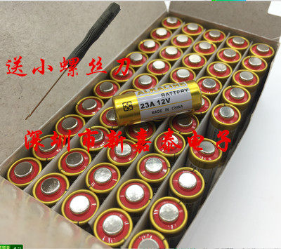 ALKALINE 12V23A Remote control battery L1028 Roll of curtain door doorbell Flashing Water Crystal Light 