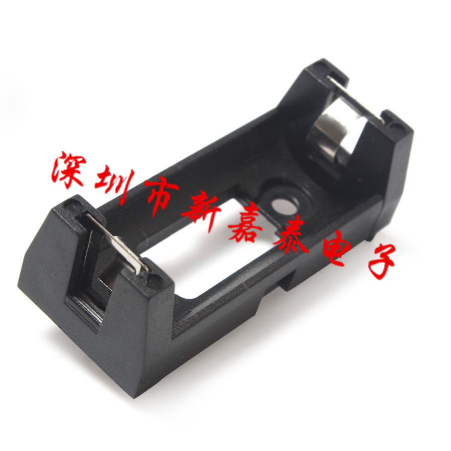 CR123A 16340 battery case LIR123A battery holder Single-section battery PCB with small black clamp